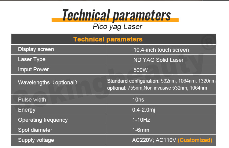 Picosecond Laser Machine price